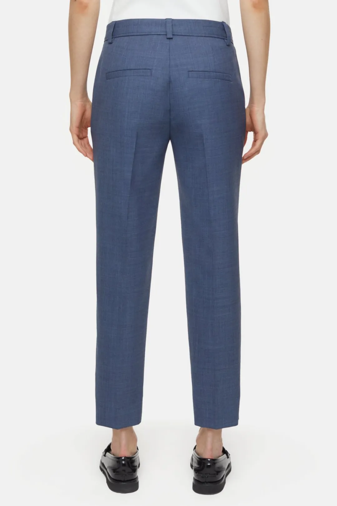 Closed Slim Pants - Style Name Sonnett Smokey blue Hot