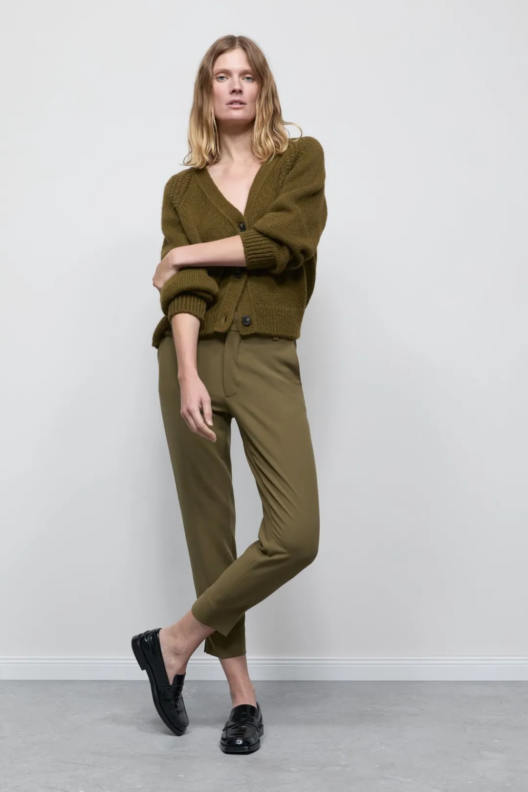 Closed Slim Pants - Style Name Sonnett Ver green New