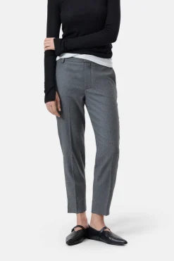 Closed Slim Pants - Style Name Sonnett Dark grey melange Online