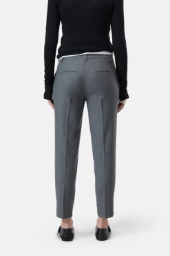 Closed Slim Pants - Style Name Sonnett Dark grey melange Online