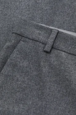 Closed Slim Pants - Style Name Sonnett Dark grey melange Online