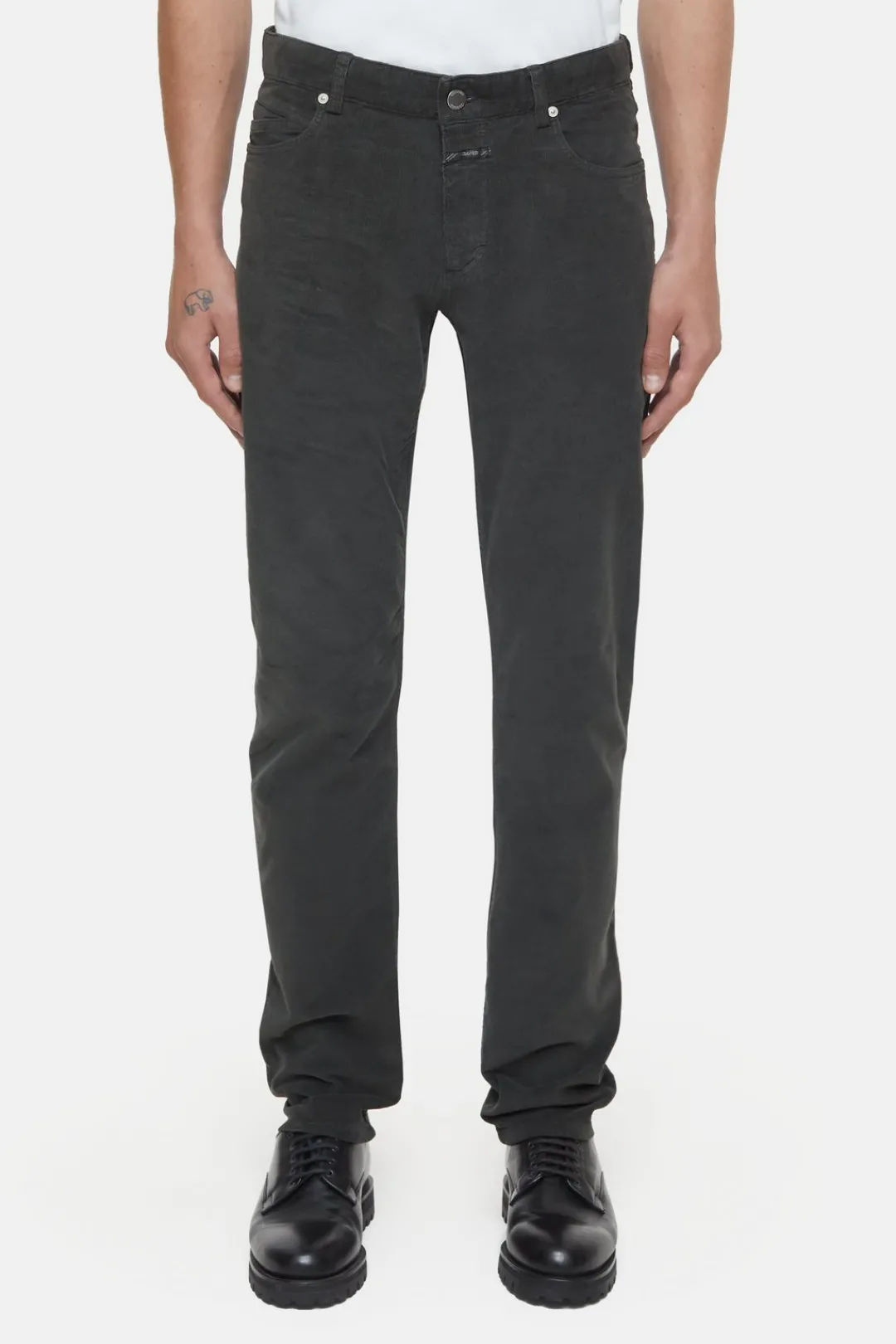 Closed Slim Pants - Style Name Unity Slim charcoal