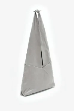 Closed Smooth Leather Bag plaster beige New