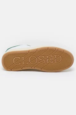Closed Sneakers low made from leather Giada green