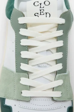 Closed Sneakers low made from leather Giada green