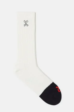 Closed Socks made from an organic cotton mix Ivory Best