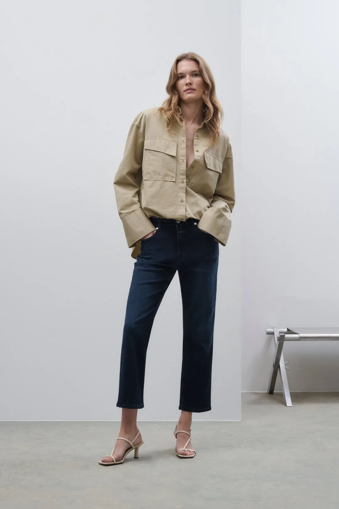 Closed Straight Jeans - Style Name Milo Blue/black