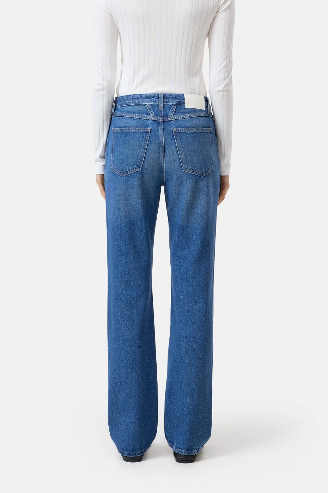 Closed Straight Jeans - Style Name Roan Mid blue Sale