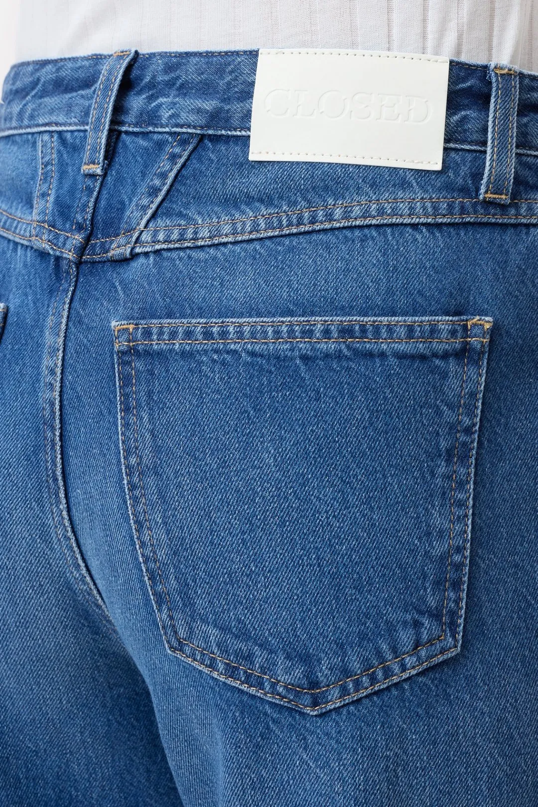 Closed Straight Jeans - Style Name Roan Mid blue Sale