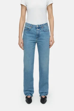 Closed Straight Jeans - Style Name Roan Mid blue Best