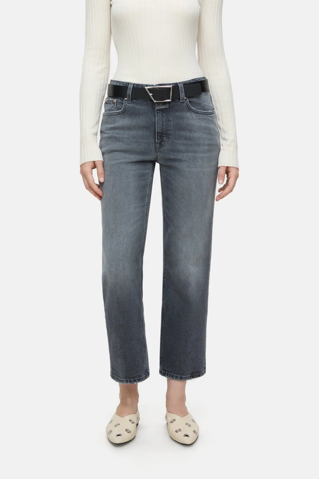 Closed Straight Jeans - Style Name Milo Mid grey Best