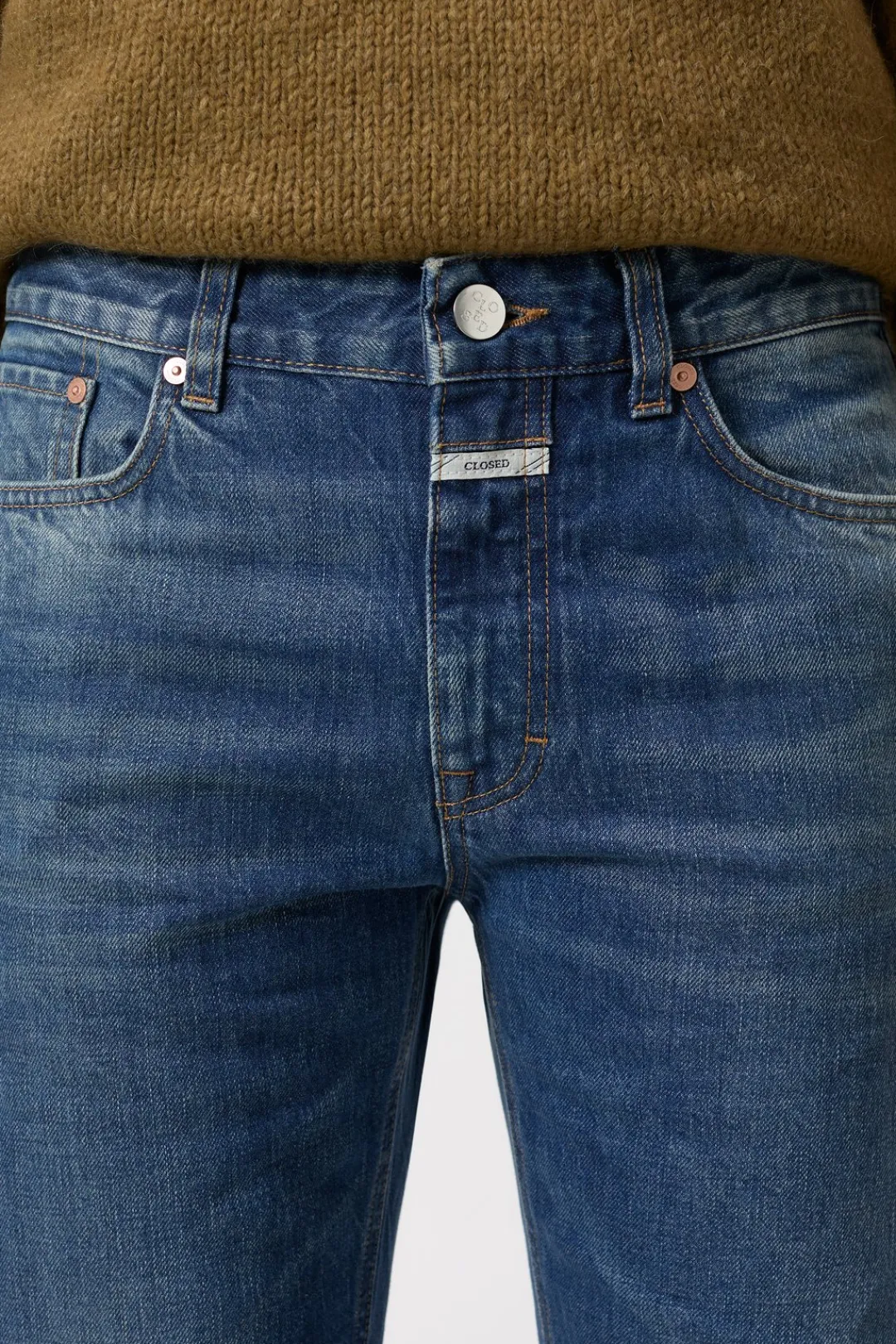 Closed Straight Jeans - Style Name Milo Mid blue Online