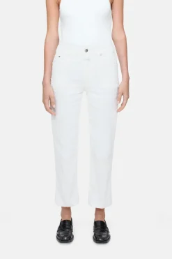 Closed Straight Pants - Style Name Milo Ivory Outlet