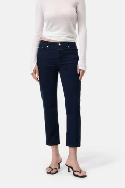 Closed Straight Pants - Style Name Milo Dark night Online