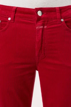 Closed Straight Pants - Style Name Milo Chili pepper red Online