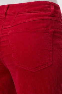 Closed Straight Pants - Style Name Milo Chili pepper red Online