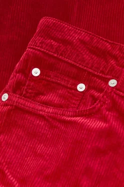 Closed Straight Pants - Style Name Milo Chili pepper red Online