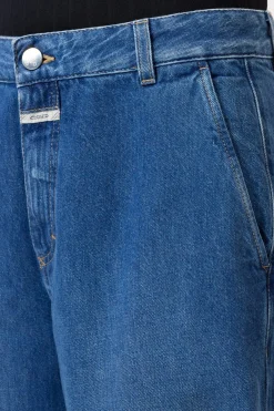 Closed Straight Pants - Style Name Jurdy Mid blue Sale