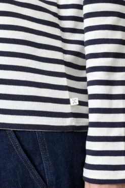 Closed Striped longsleeve Dark night New