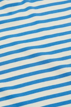 Closed Striped longsleeve Lake blue Best