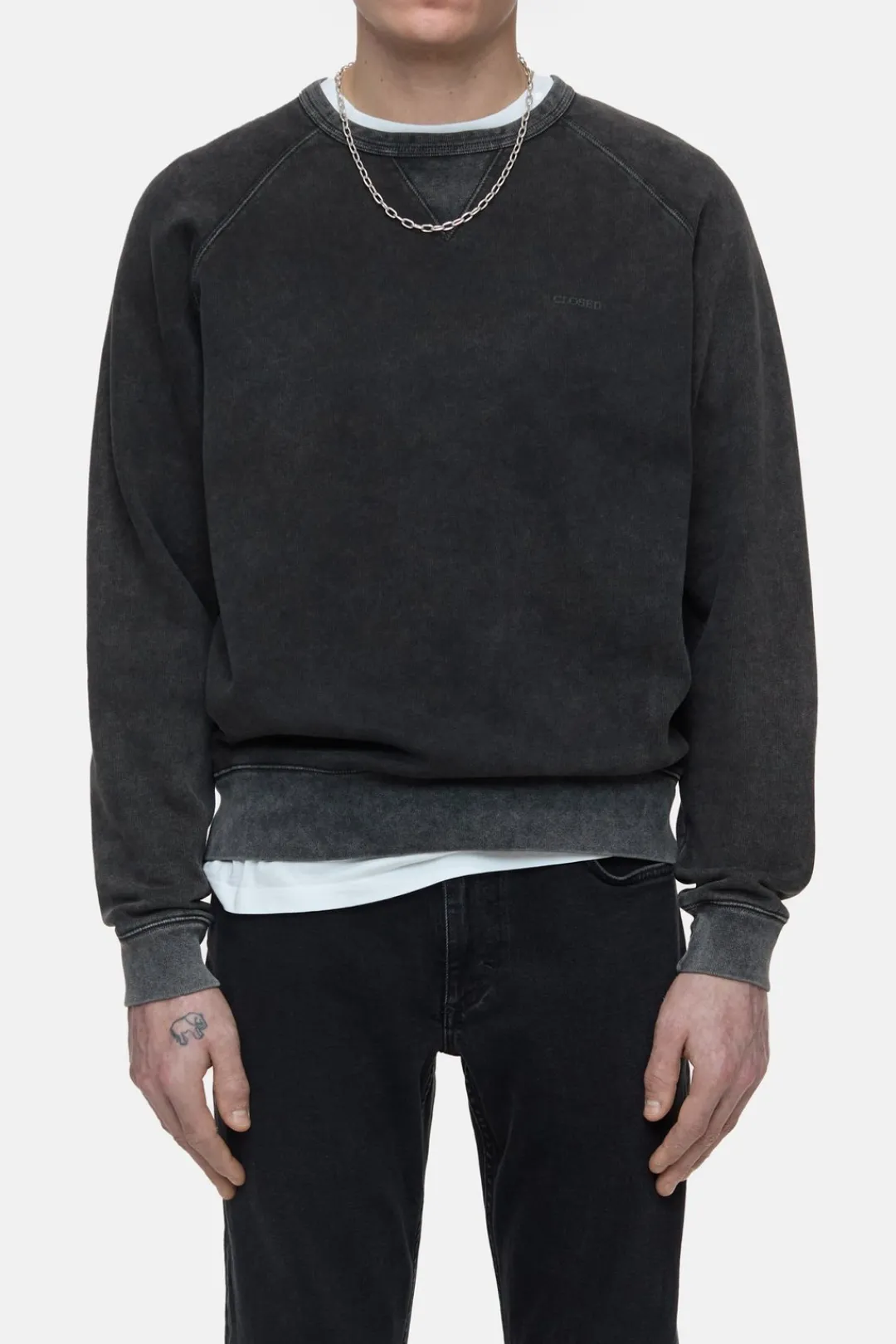 Closed Sweatshirt Black Clearance