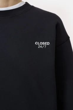 Closed Sweatshirt Black Discount