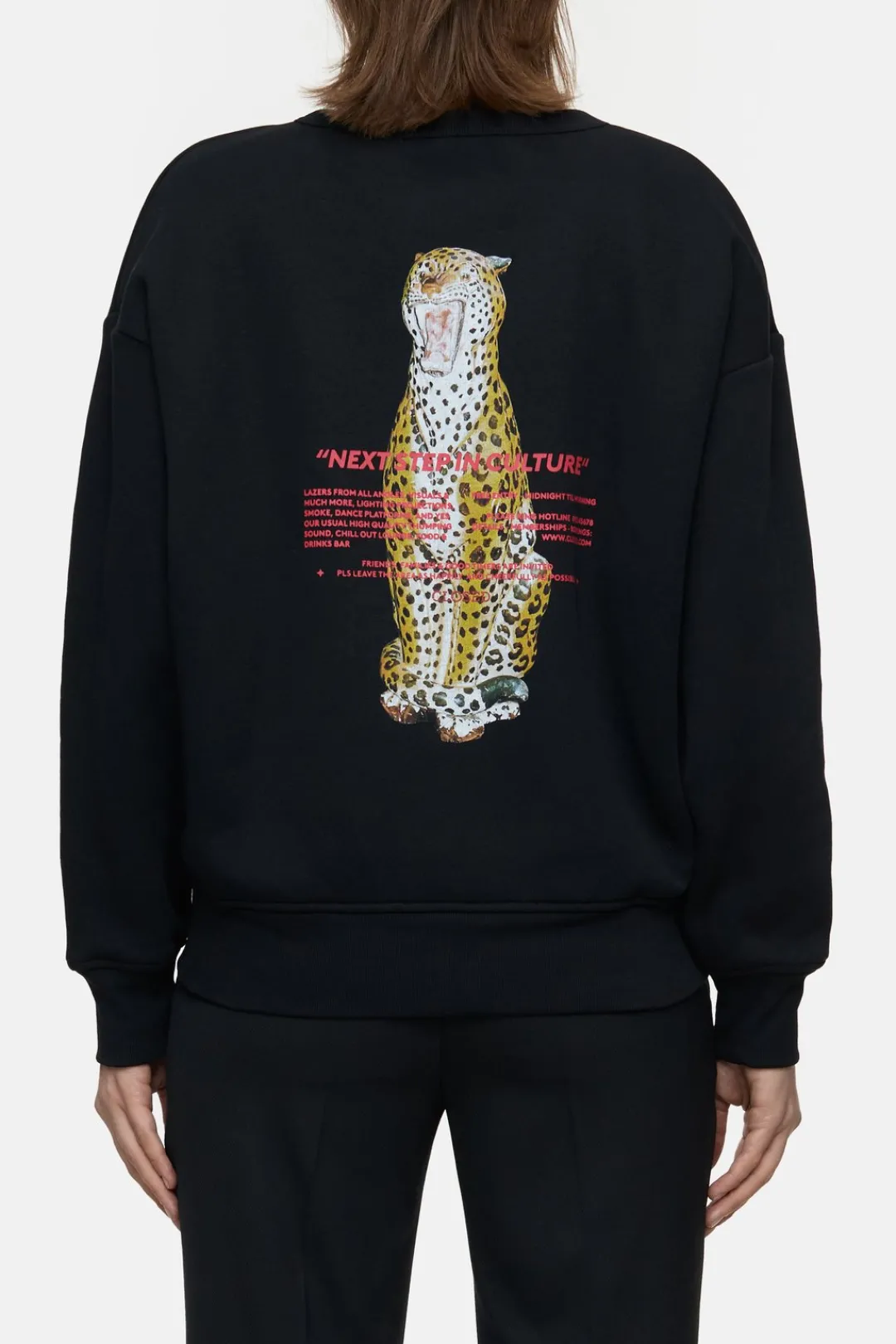Closed Sweatshirt with print Black Discount