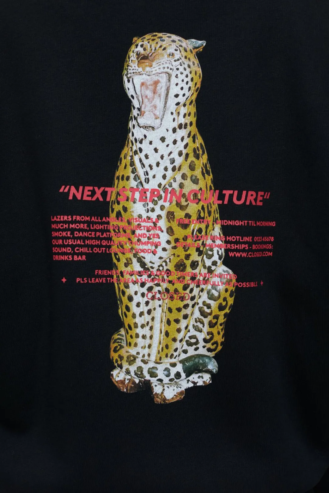 Closed Sweatshirt with print Black Discount