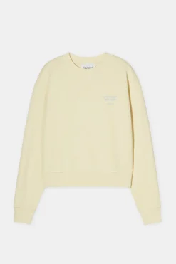 Closed Sweatshirt with print Vanilla beige Sale