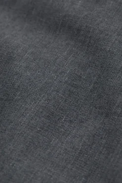 Closed Tailored cotton twill blouse Dark grey melange Hot