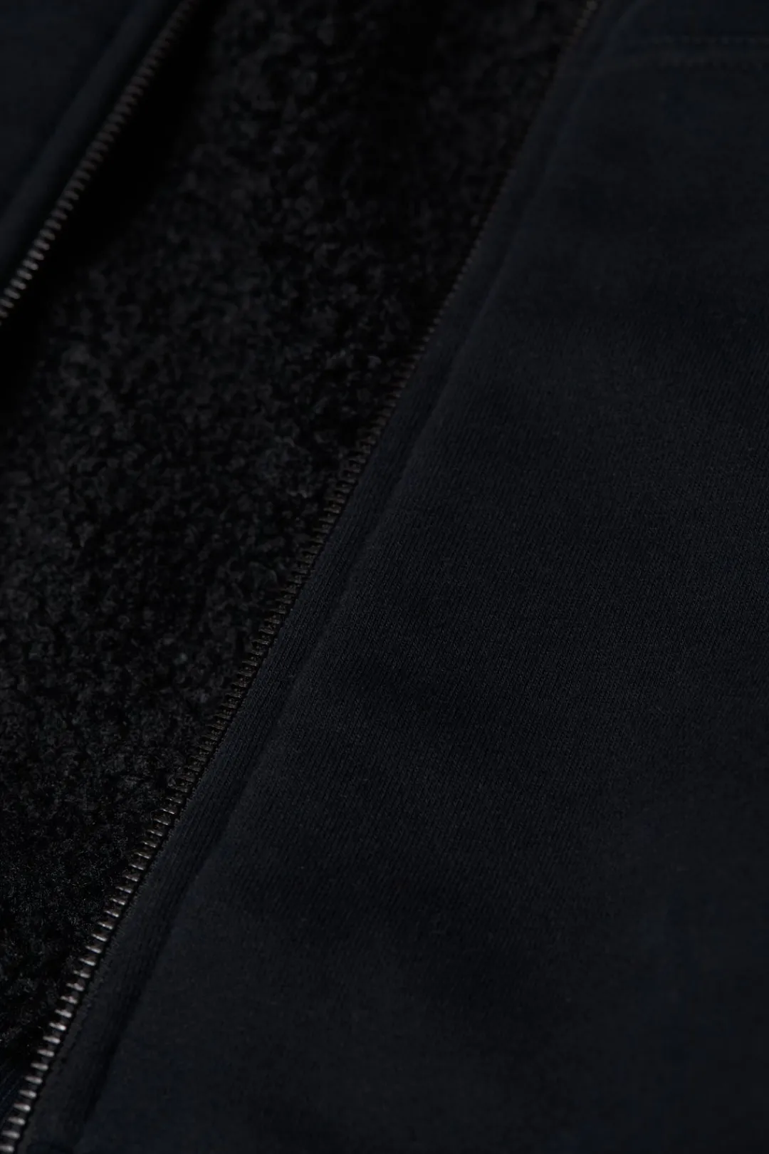 Closed Teddy Lined Hoodie Black