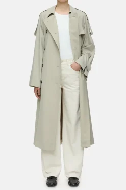 Closed Trenchcoat Sabbia beige Outlet