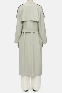 Closed Trenchcoat Sabbia beige Outlet