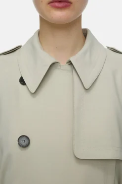 Closed Trenchcoat Sabbia beige Outlet