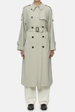 Closed Trenchcoat Sabbia beige Outlet