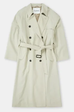 Closed Trenchcoat Sabbia beige Outlet