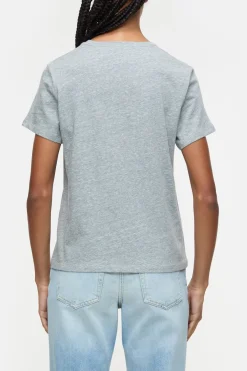 Closed T-shirt in melange look Light grey melange Discount