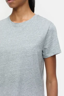Closed T-shirt in melange look Light grey melange Discount