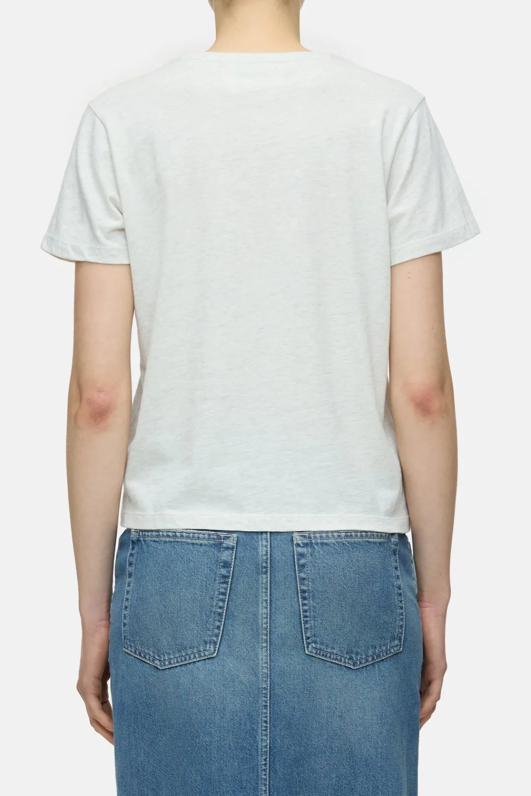Closed T-shirt in melange look Sabbia beige Discount