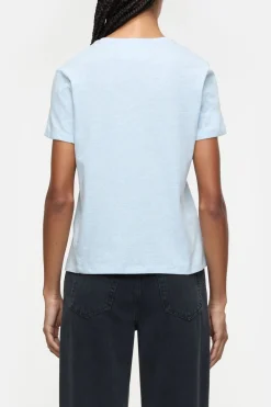 Closed T-shirt in melange look Lazio blue Sale