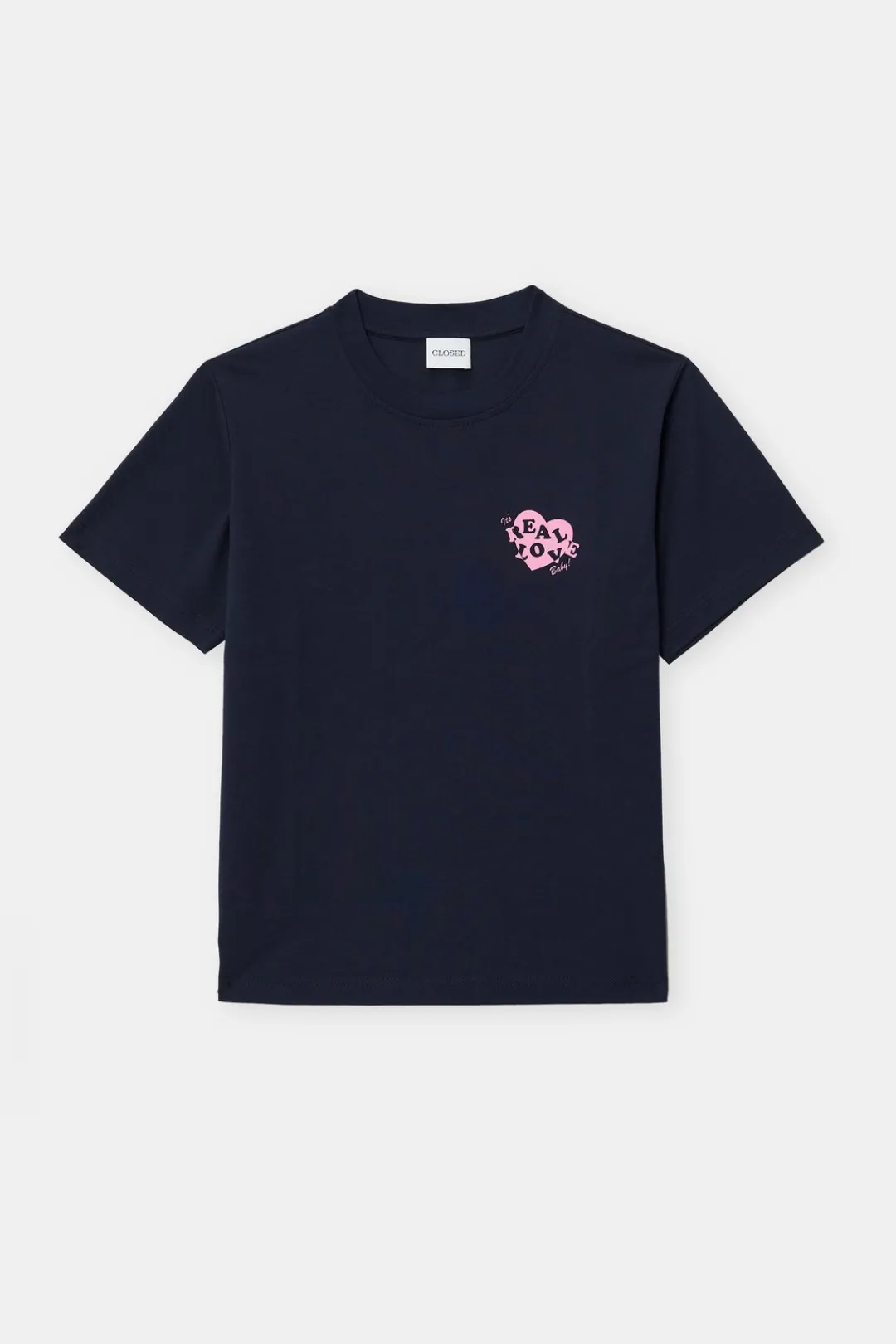 Closed T-shirt “It's real love, Baby!” Dark night Discount