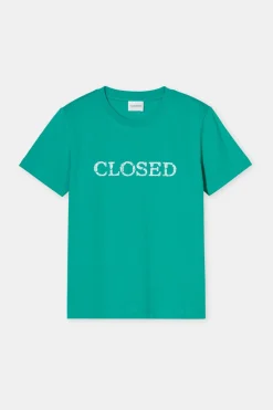 Closed T-shirt made from organic cotton Meadow green Sale