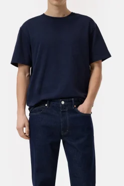 Closed T-shirt made from pure organic cotton Dark night Clearance