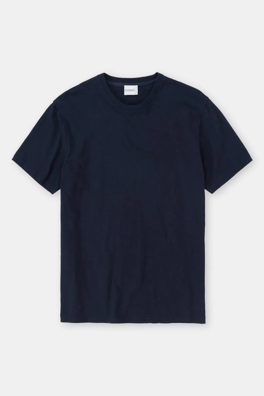 Closed T-shirt made from pure organic cotton Dark night Clearance