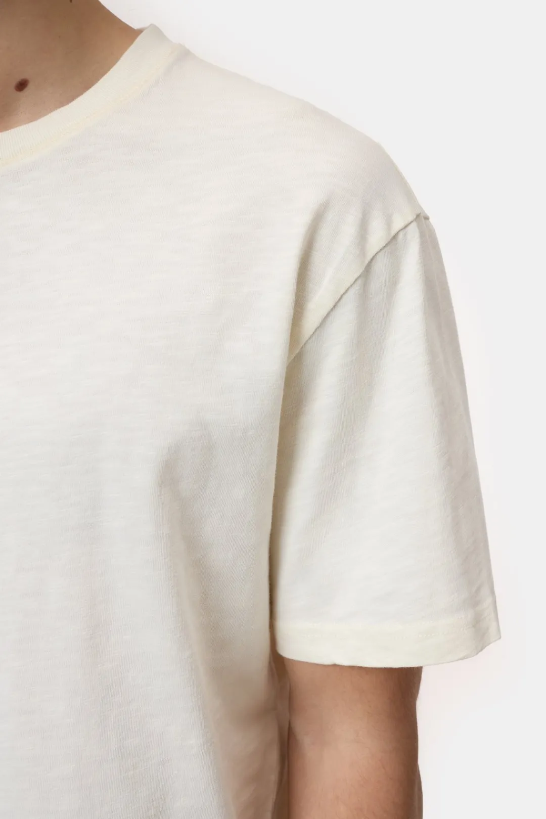 Closed T-shirt made from pure organic cotton Ivory Clearance