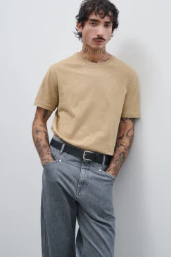 Closed T-shirt made from pure organic cotton Chino beige