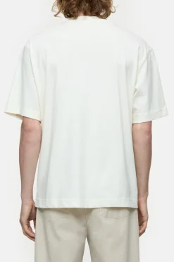 Closed T-shirt with logo Ivory Online