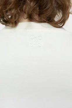 Closed T-shirt with logo Ivory Online