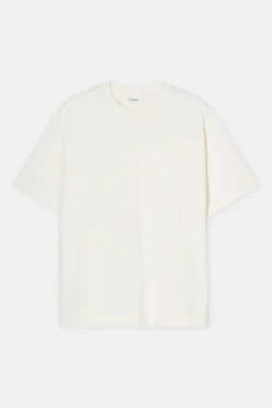 Closed T-shirt with logo Ivory Online