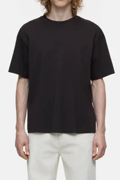 Closed T-shirt with logo Ebony Clearance